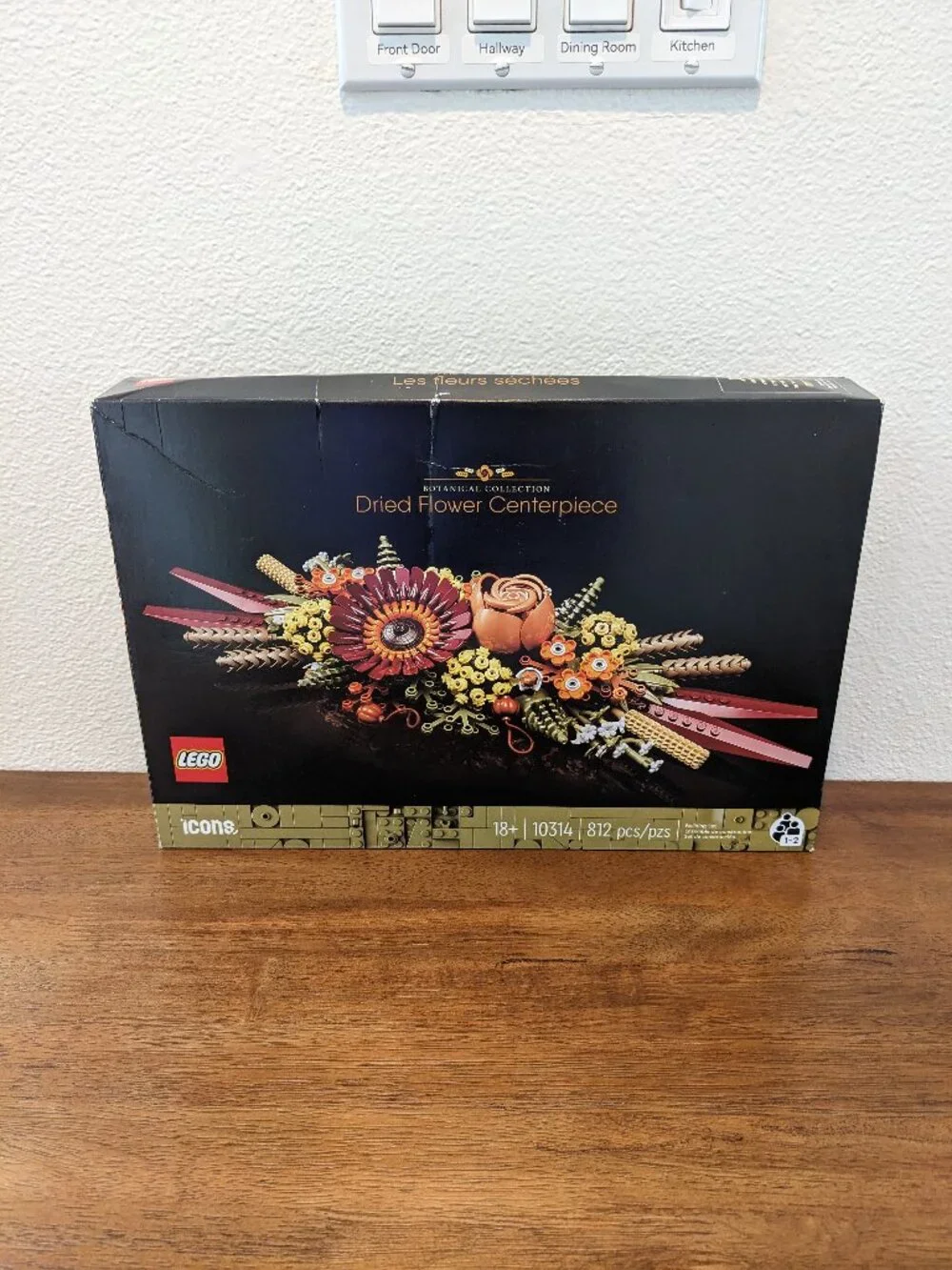 LEGO Botanicals Set #10314 Dried Flower Centerpiece - New in Opened/Damaged Box
